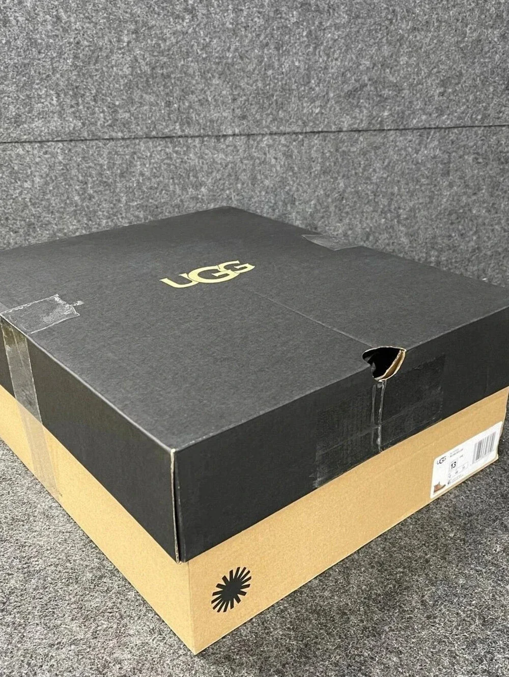 UGG Chelsea Lug Boots Men's Size 13 Chestnut 1171372 New with Box